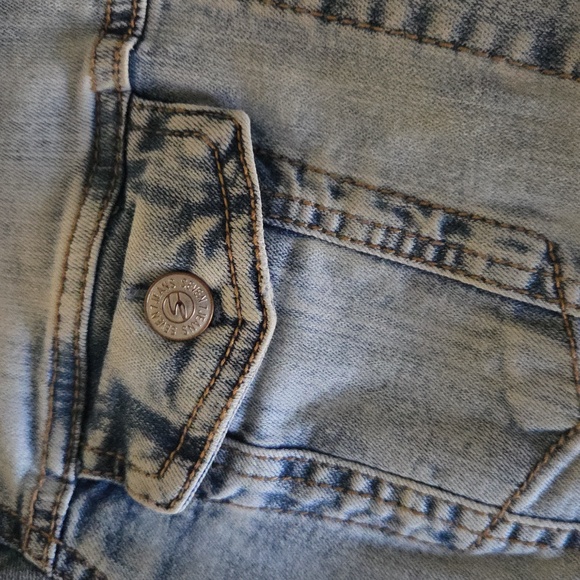 Seven7 Light Blue Denim Jacket NEW - Picture 9 of 10